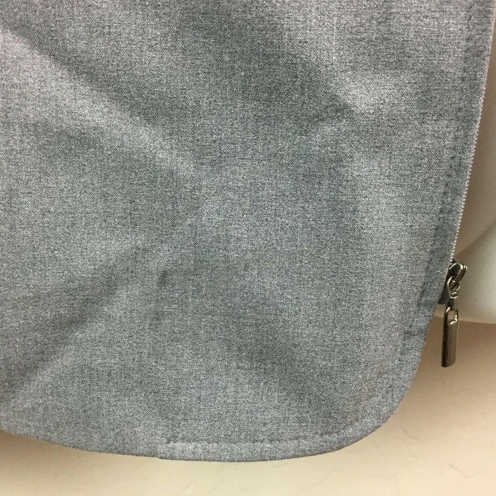 Amanda Smith Women's 8 Gray Zip Up Suit Jacket - Picture 6 of 7